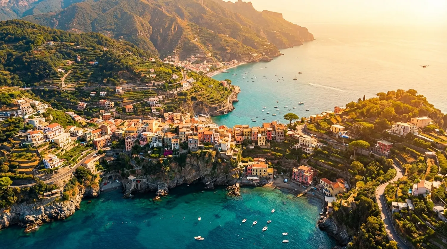 Experience the Amalfi Coast's Breathtaking Beauty Through This 4K Drone Tour