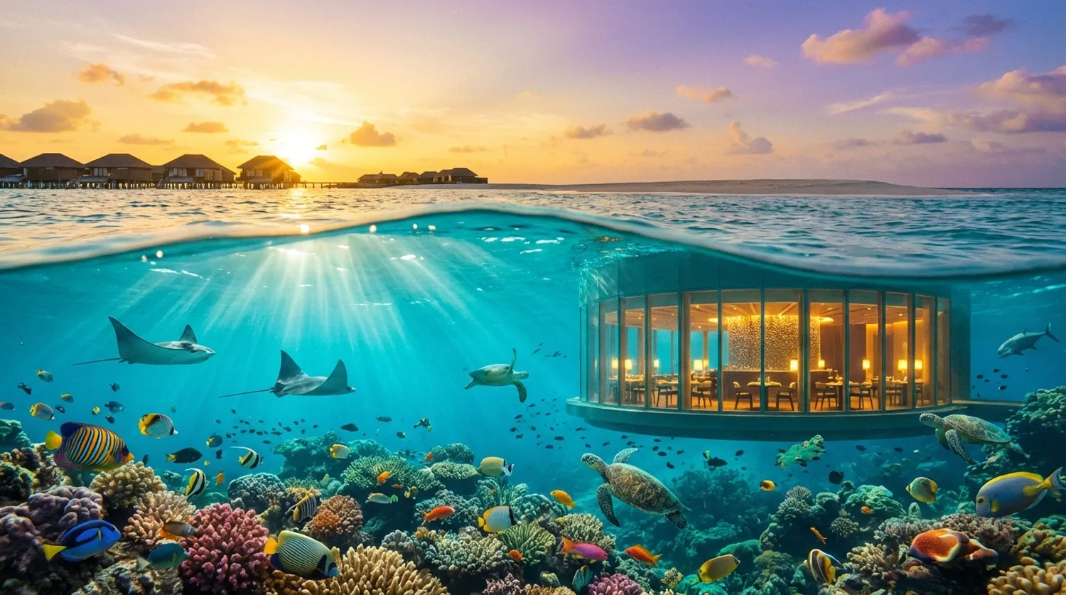 Discover A Hidden World Below the Ocean at the Maldives’ Ultimate Escape