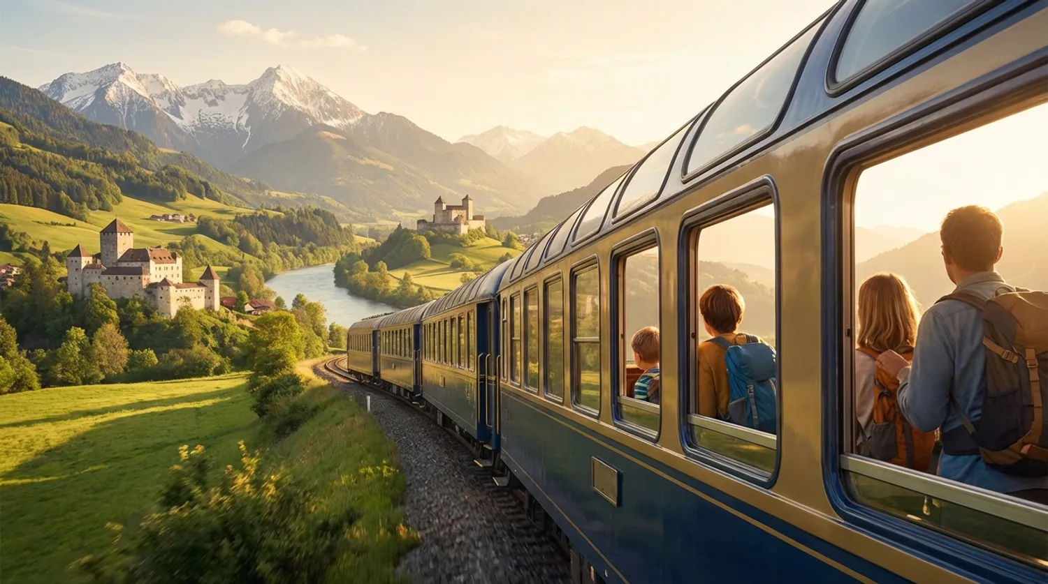 Discover Europe's Dreamy Landscapes via the Ultimate Family Train Adventure