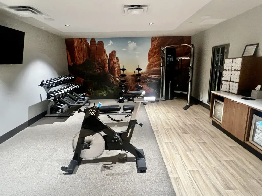 Tucson Doubletree Downtown Convention Center Fitness Center