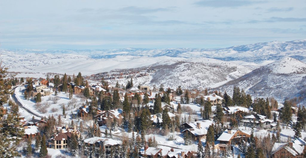 Best Things To Do In Park City Utah: Overhead View