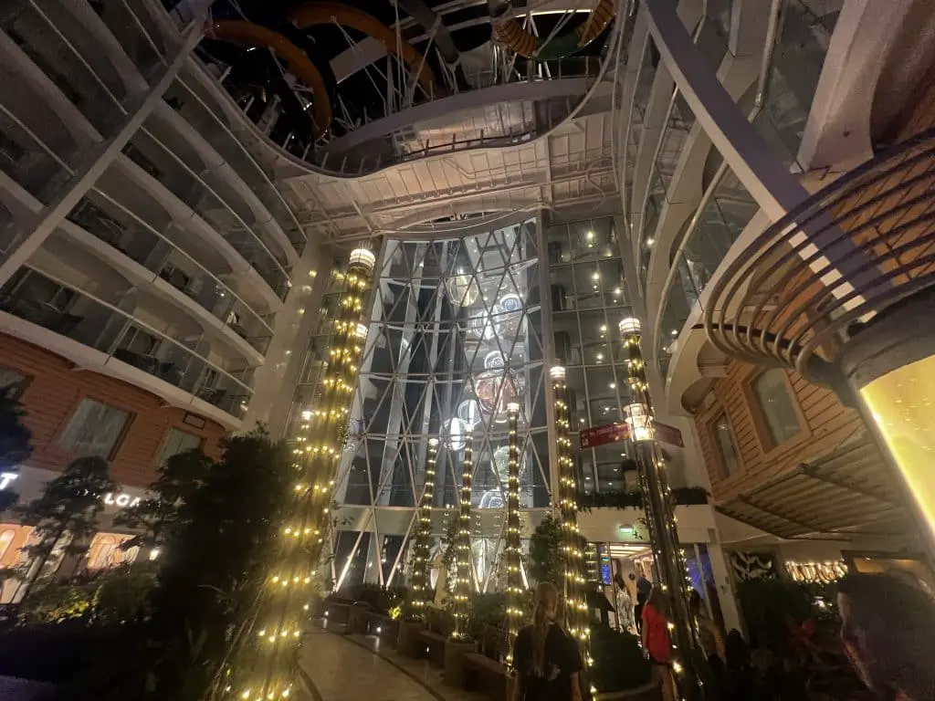 Symphony Of The Seas With Kids Central Park At Night