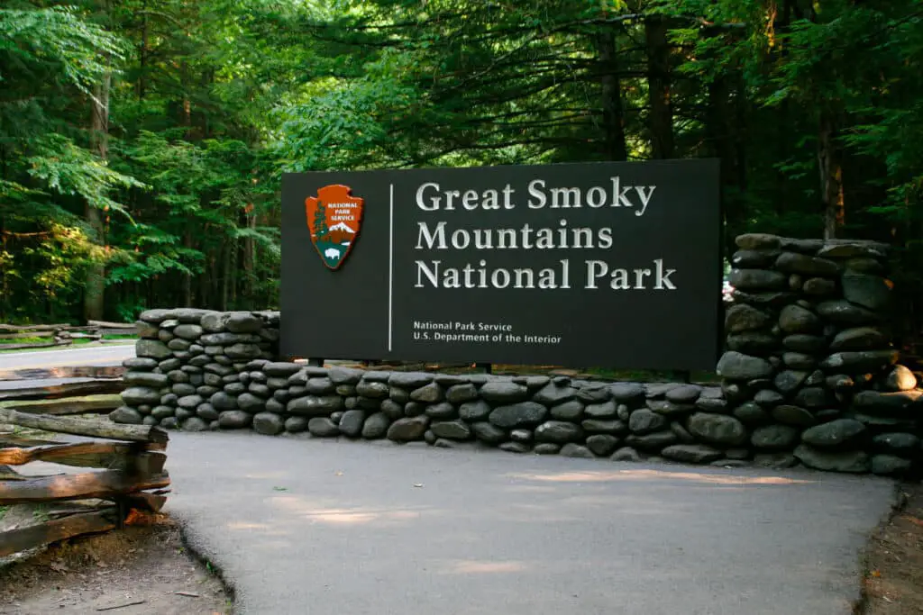 Gatlinburg Entrance To Smoky Mountains National Park