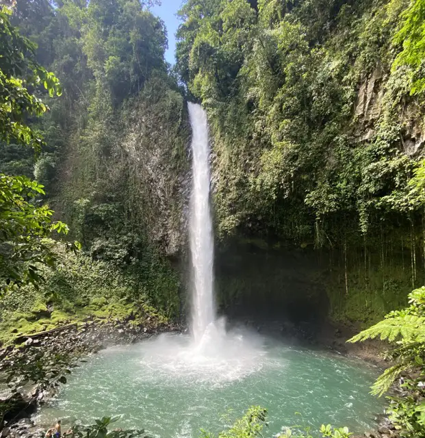Costa Rica Family Vacation La Fortuna Waterfall