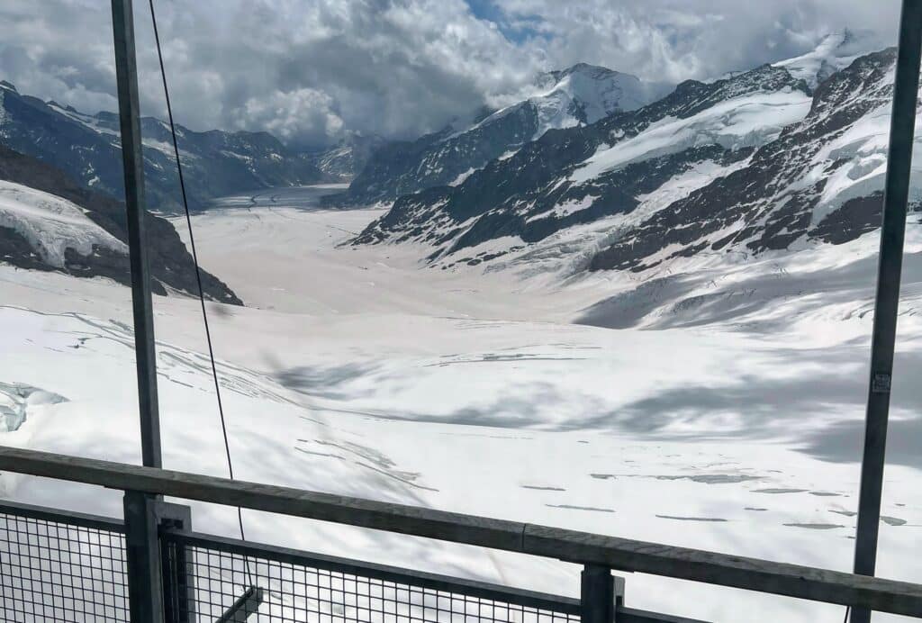 Jungfraujoch View From Lookout Point