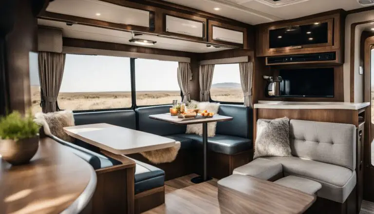 What Are Rv U Shaped Dinette Dimensions