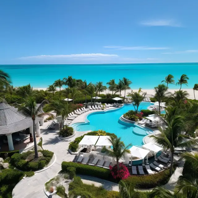 Turks And Caicos Family Resorts: View Of Turks And Caicos Beach