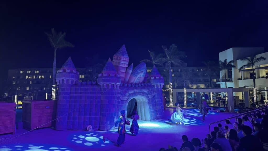 Hyatt Ziva Cancun Disney Show