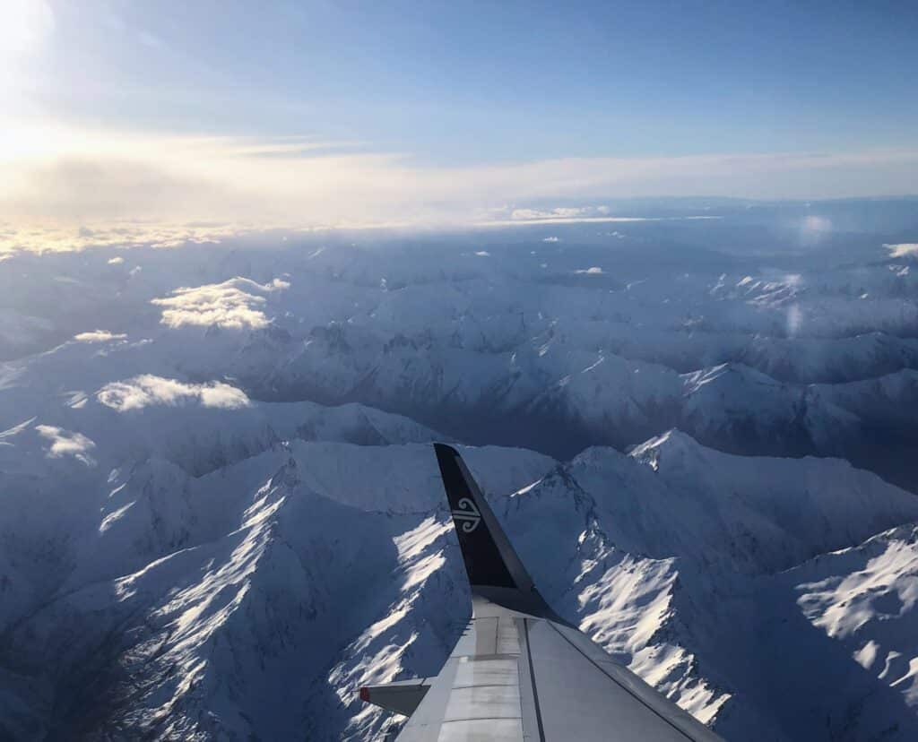 Views Of Flying Into Queenstown