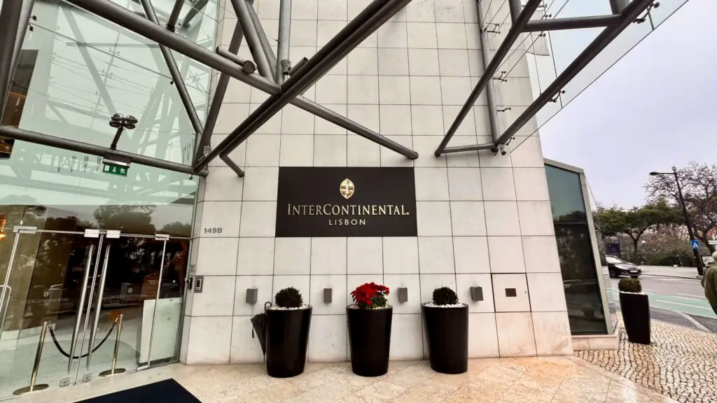 Intercontinental Lisbon Review: Outside Of Hotel