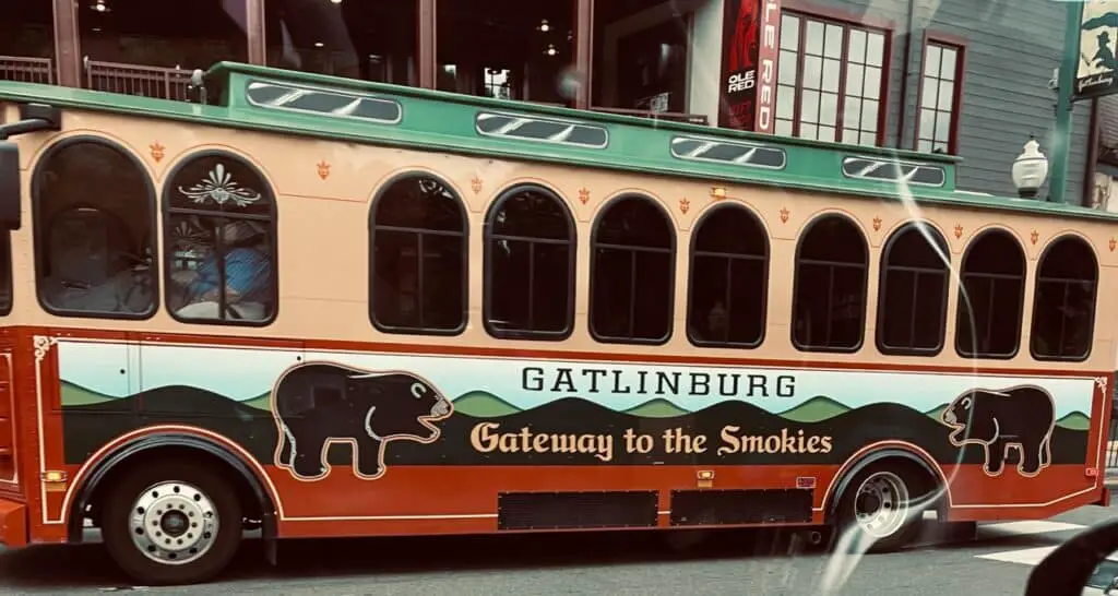 Gatlinburg Trolley Large